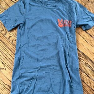 Women's Blue Short Sleeve Tee
